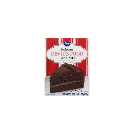 Kroger devil's Food Cake mix