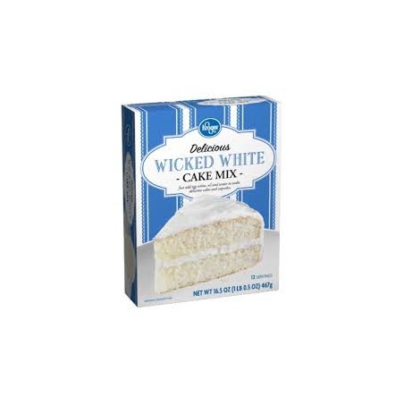 Kroger Wicked White Cake mix