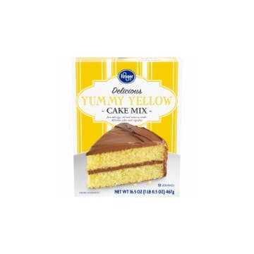 Kroger Yummy Yellow Cake mix