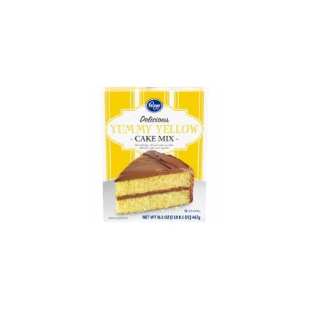 Kroger Yummy Yellow Cake mix