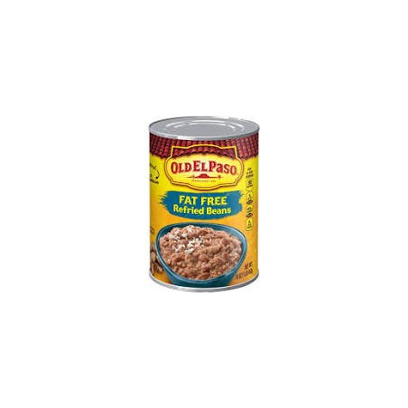 Old ElPaso Fat Free Refried Beans 15 Oz