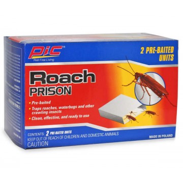 PIC Roach Prison 2 pre-baited Unit