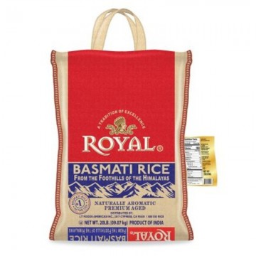 Royal Basmati Rice 20 Lb...