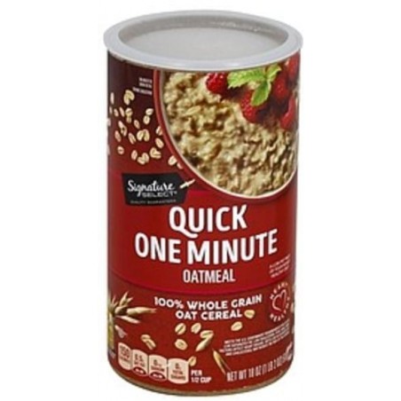 Signature Select Quick One Minute Oatmeal 18 Oz