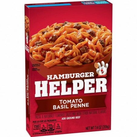 Helper Hamburger Tomato Basal Penne 7.4 Oz