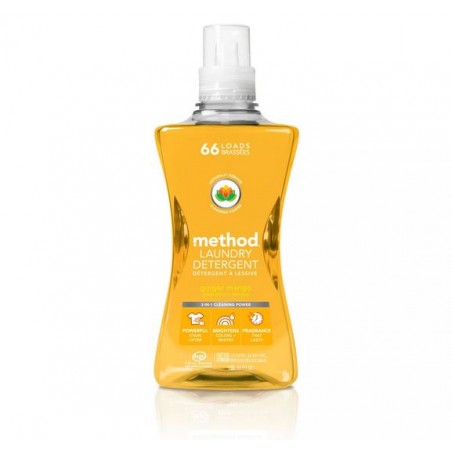 Method Laundry Detergent Ginger Mango 1.58 L (53.5 FL Oz)