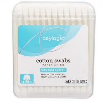 Daylogic Cotton Swabs 50 count