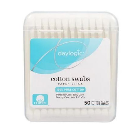 Daylogic Cotton Swabs 50 count