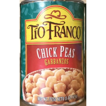 Tio Franco Chick Peas Garbanzos 15 Oz