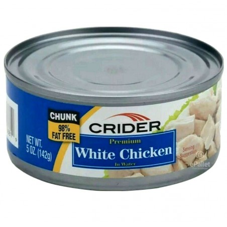 Crider White Chicken in Water 12.5 Oz