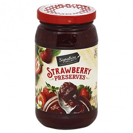 Signature  Select Strawberry Preserves 18 Oz