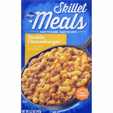 Kroger Skillet Meals Double Cheeseburger