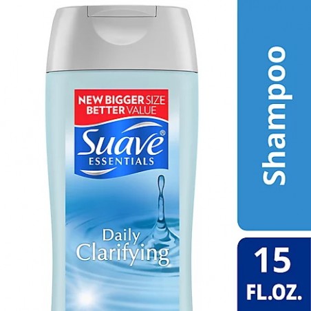 Suave Essentials 15 Fl. Oz. Daily Clarifying Shampoo