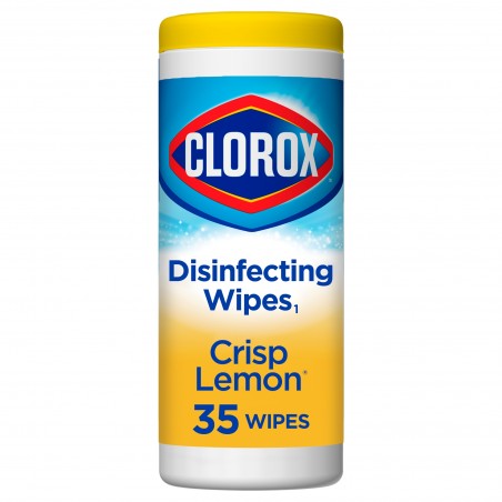 Clorox Disinfecting Wipes Crisp Lemon