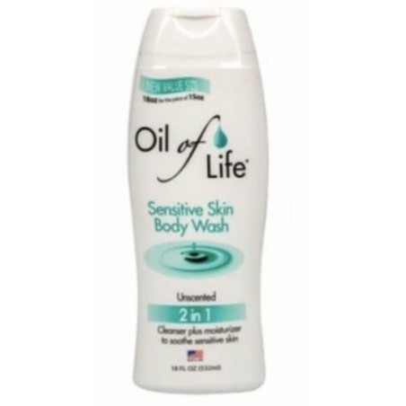 Oil Of Life Sensitive Skin - Body Wash - 18Oz