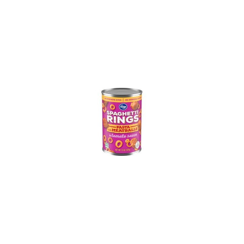 Kroger Spaghetti Rings - Pasta Meatballs