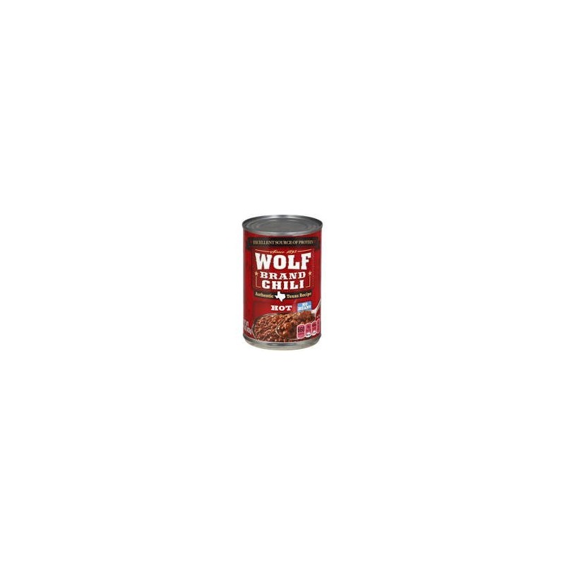 Wolf Brand Chili Hot 15 OZ