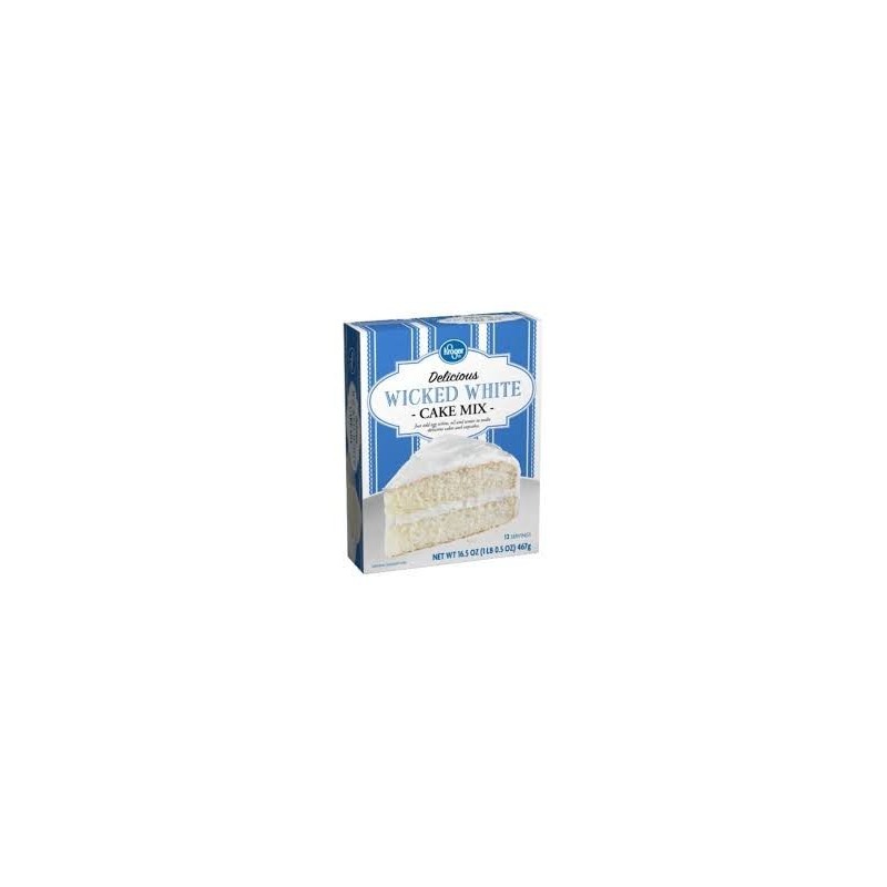 Kroger Wicked White Cake mix Kroger Wicked White Cake mix