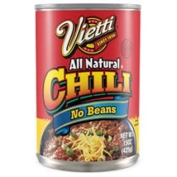 Vietti 30% Less Sodium Chili No beans