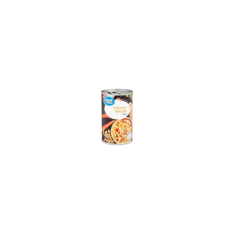 Great Value Chicken Noodle Soup   18.6 Oz