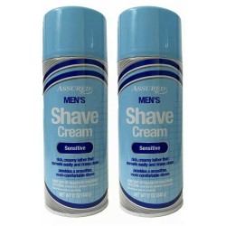 Assured Men's Shave Cream Sensitive 12 Oz