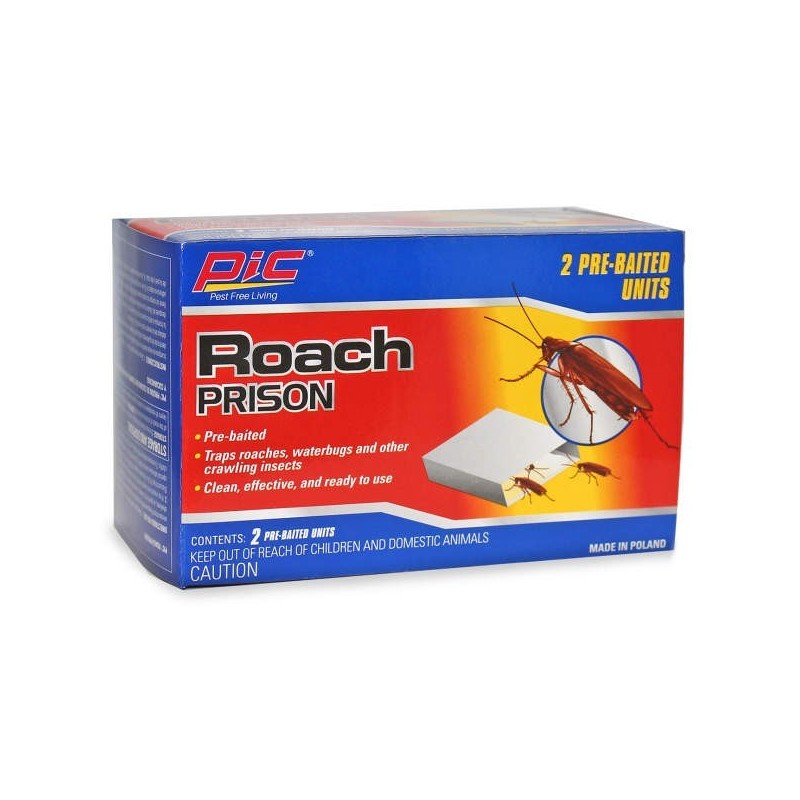 PIC Roach Prison 2 pre-baited Unit
