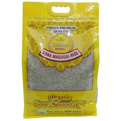Organic  Zafarani - Sona Masoori Rice 20 Lbs