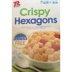 Ralston Crispy Hexagons Corn and Rice Cereal 12 Oz