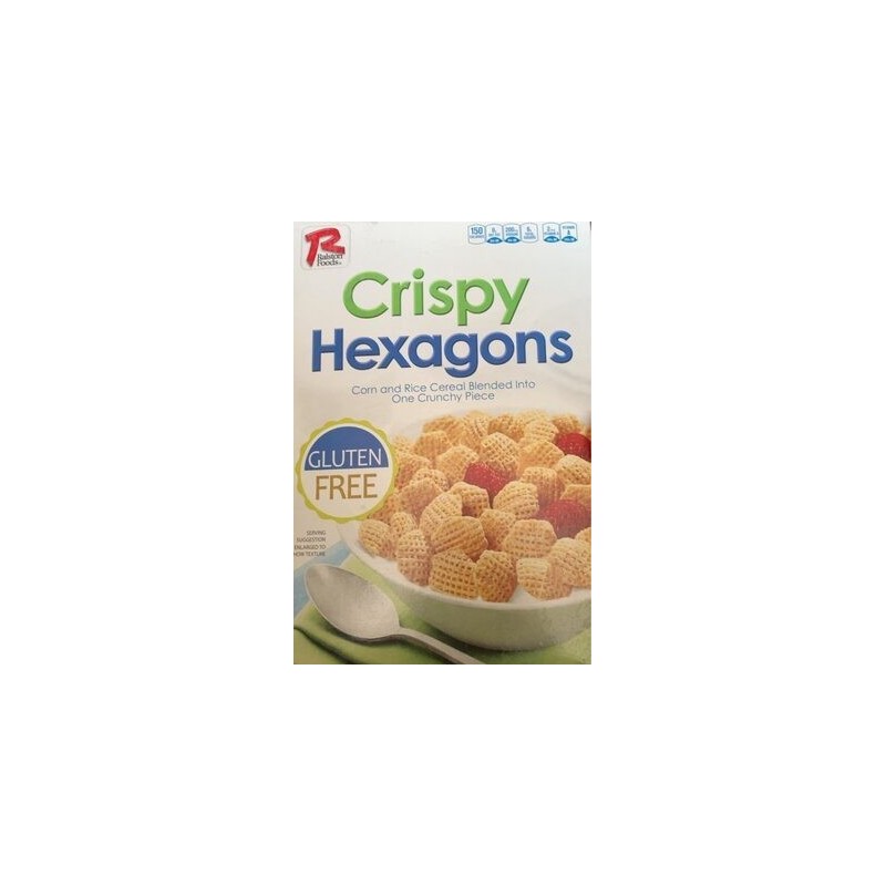 Ralston Crispy Hexagons Corn and Rice Cereal 12 Oz