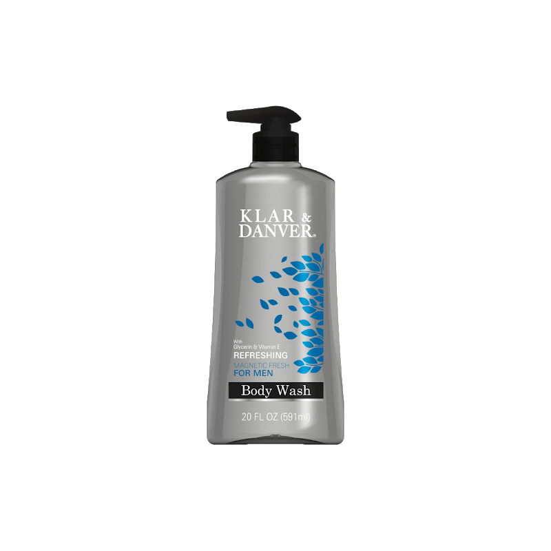 Klar & Danver Refreshing Body Wash for Men 20 FL Oz Klar & Danver Refreshing Body Wash for Men 20 FL Oz
