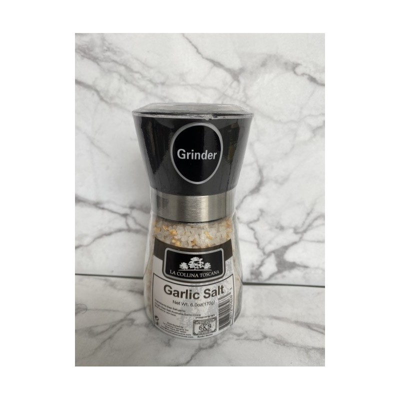 Grinder Garlic Salt 6.0Oz (170g)