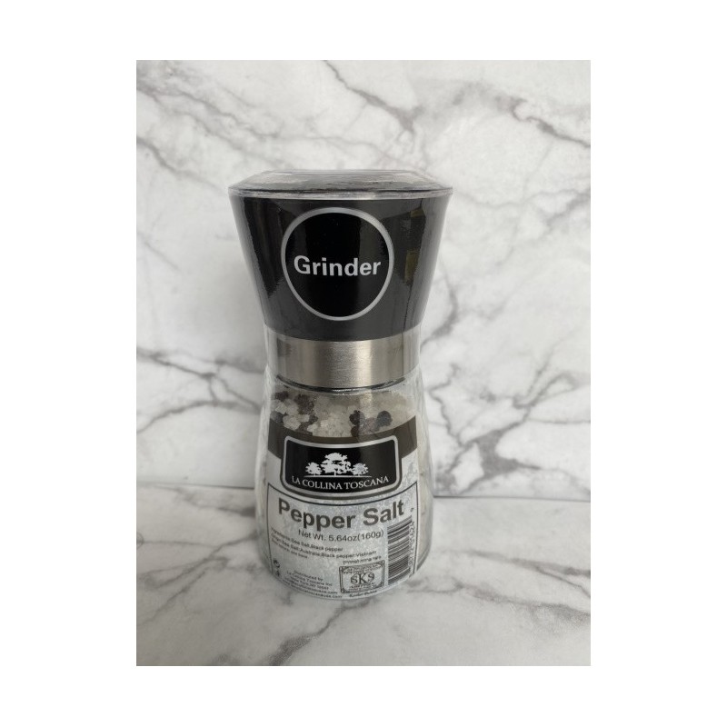Grinder Pepper Salt 5.64Oz (160g)