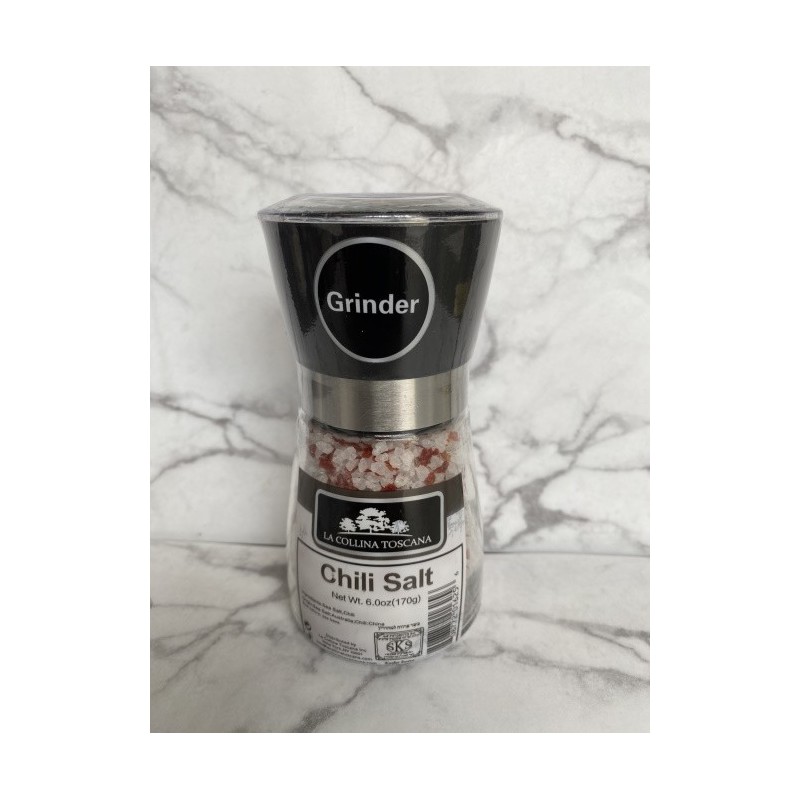 Grinder Chili Salt 6.0Oz (170g)
