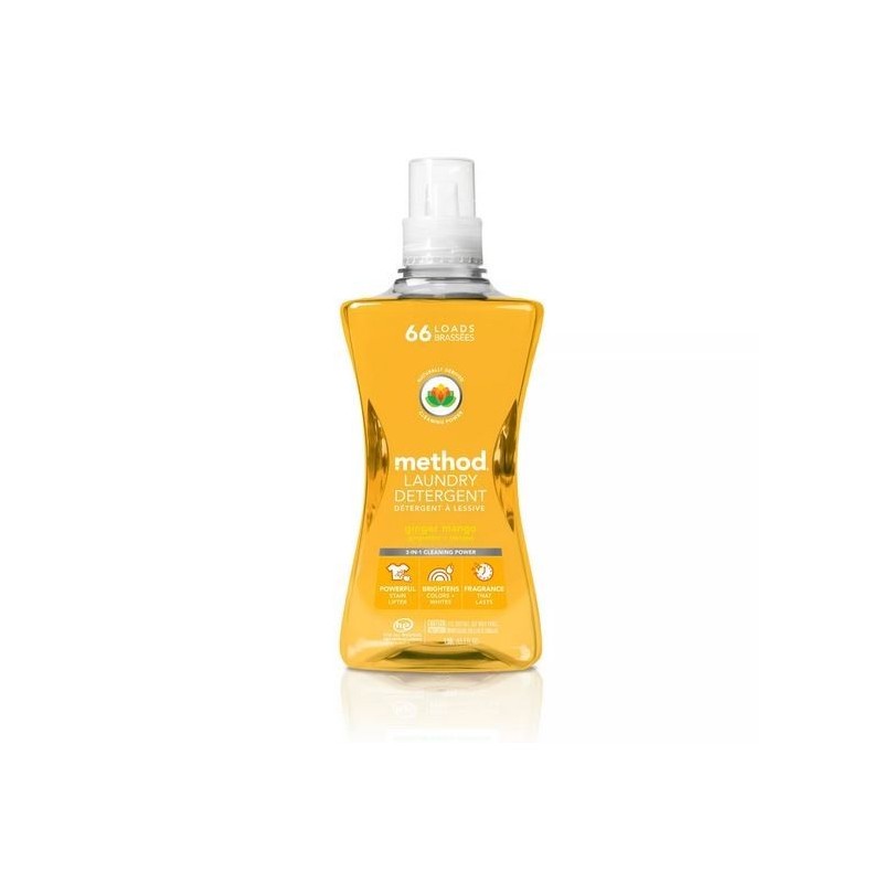 Method Laundry Detergent Ginger Mango 1.58 L (53.5 FL Oz)