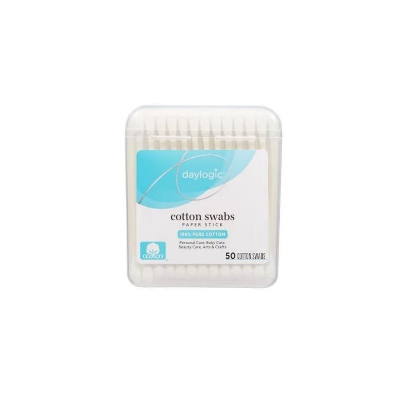Daylogic Cotton Swabs 50 count Daylogic Cotton Swabs 50 count
