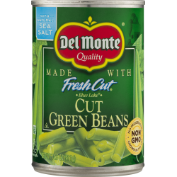 Del Monte Cut Green Beans 14.5 Oz