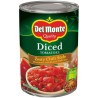 Del Monte Diced Tomatoes 14.5 Oz