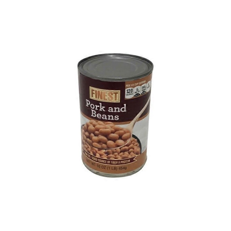 Finest Pork and Beans 16 Oz