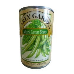 Early Garden  Mixed Green Beans 14.5 Oz