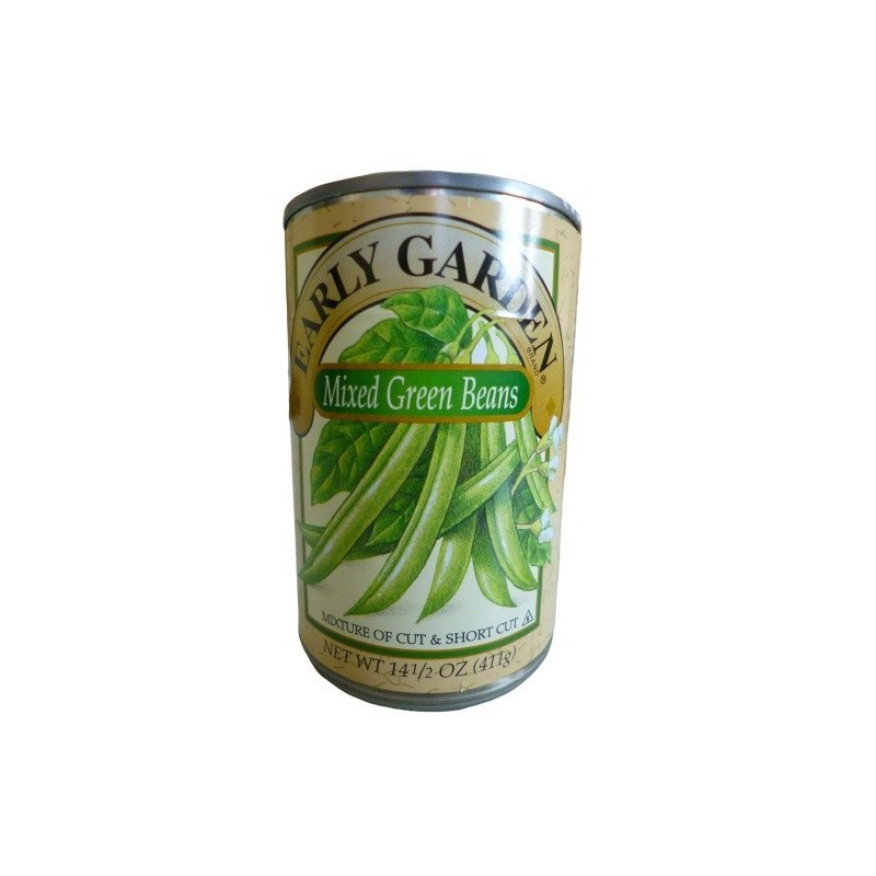 Early Garden  Mixed Green Beans 14.5 Oz