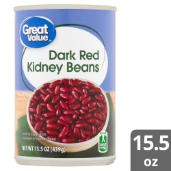 Dark Red Kidney Beans 15 Oz