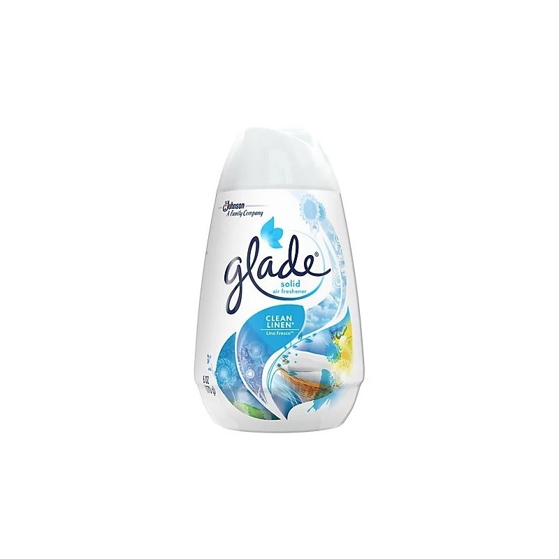 Glade Solid Air Freshener, Clean Linen, 6-Ounce Glade Solid Air Freshener, Clean Linen, 6-Ounce