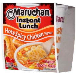 Maruchan Instant Lunch Hot & Spicy chicken Soup - 2.25 Oz