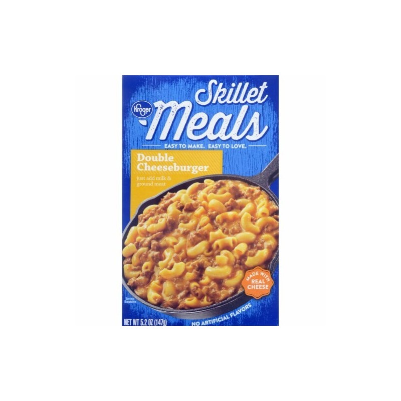 Kroger Skillet Meals Double Cheeseburger